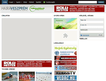 Tablet Screenshot of hajraveszprem.hu